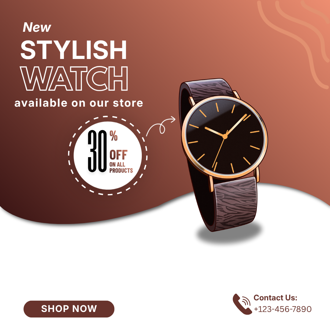 Watch promotional post